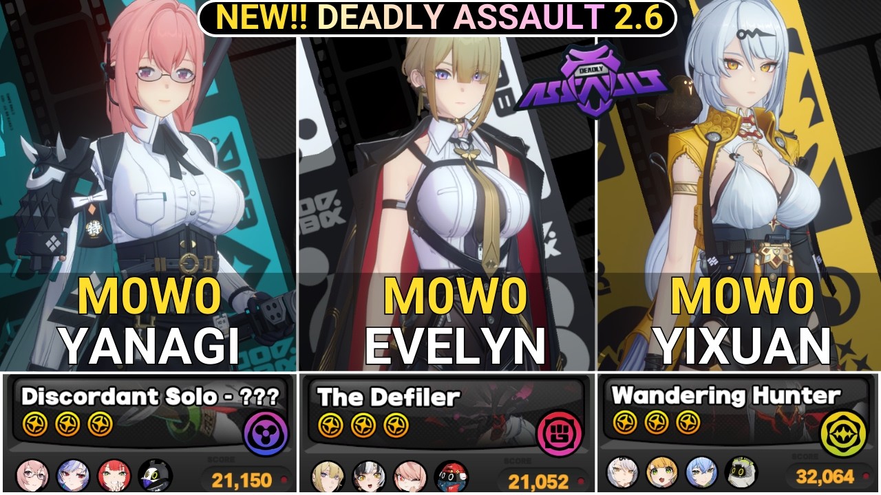 NEW DA BOSS! DA RESET! M0W0 Yanagi & Evelyn & Yixuan Showcase | NEW DA ZZZ 2.6
