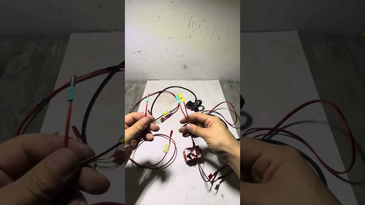 Impianto elettrico a batteria universale (ktm,tm,yz,ecc.)