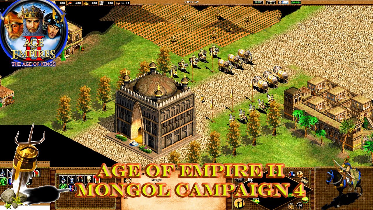Age of Empires II The Age of Kings | Genghis Khan | 4 The Horde Rides West