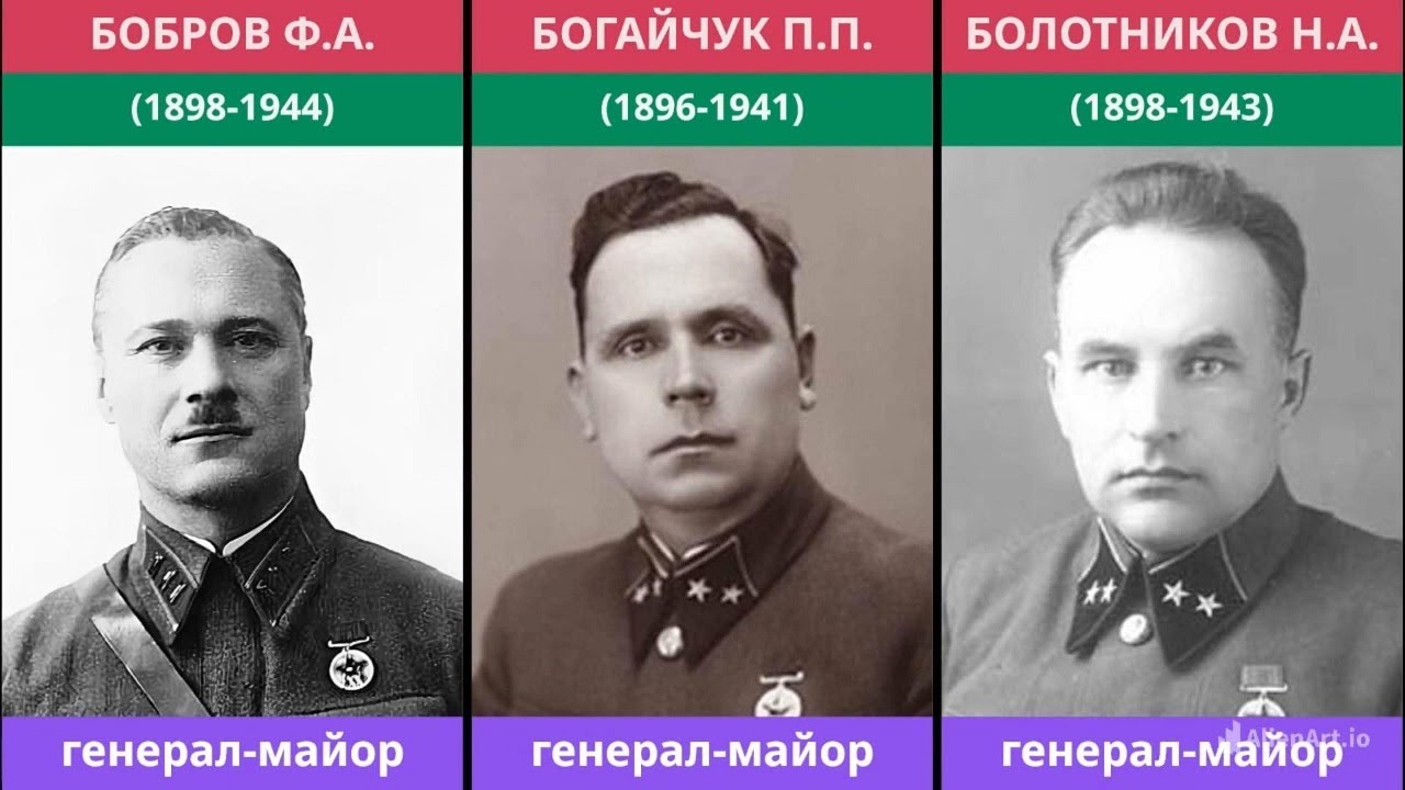 Генерал-майоры РККА, погибшие на поле боя (часть I)