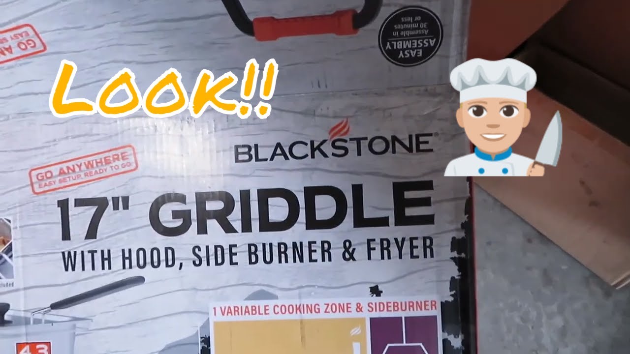 Blackstone 17" Griddle with Side Burner