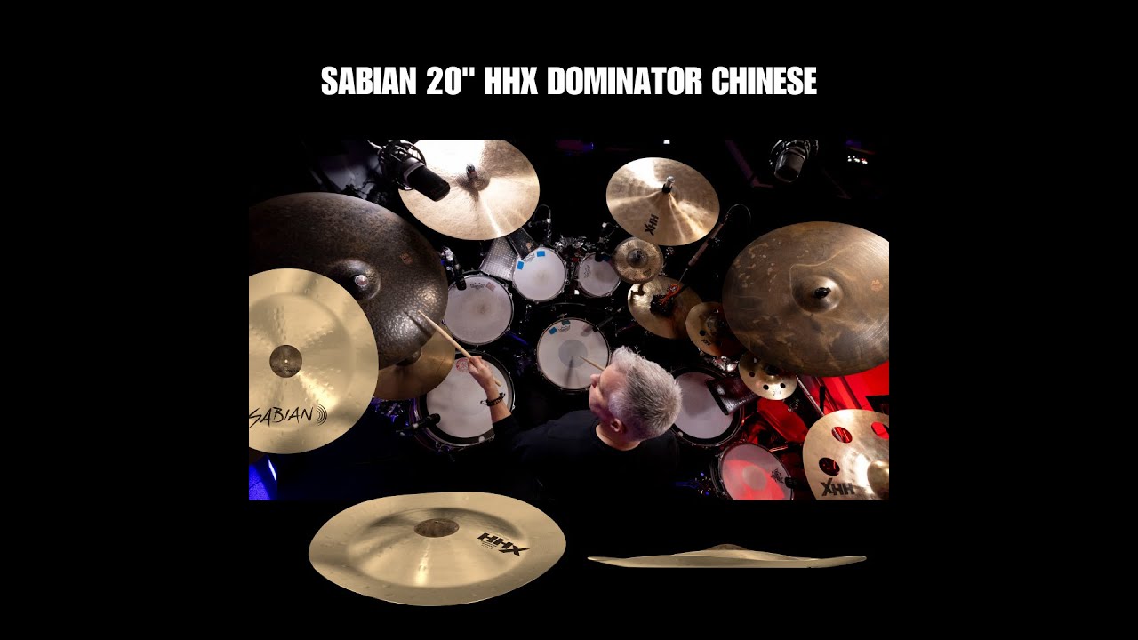 SABIAN HHX DOMINATOR DEMO