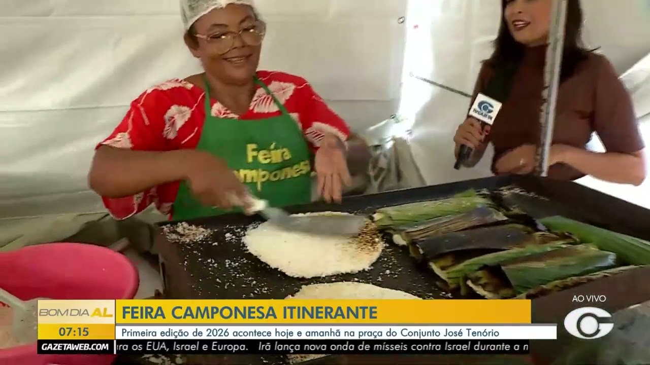 Feira Camponesa realiza primeira edição de 2026 no conjunto José Tenório - 05/03/2026