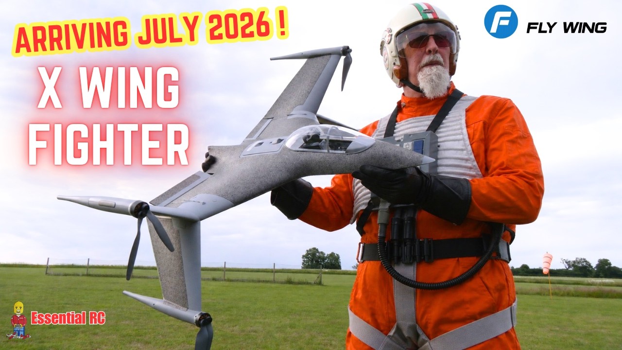 Arriving July 2026 ! NEW Flywing X Wing Fighter  VTOL head tracked FPV RC Aeroplane | TEASER 1