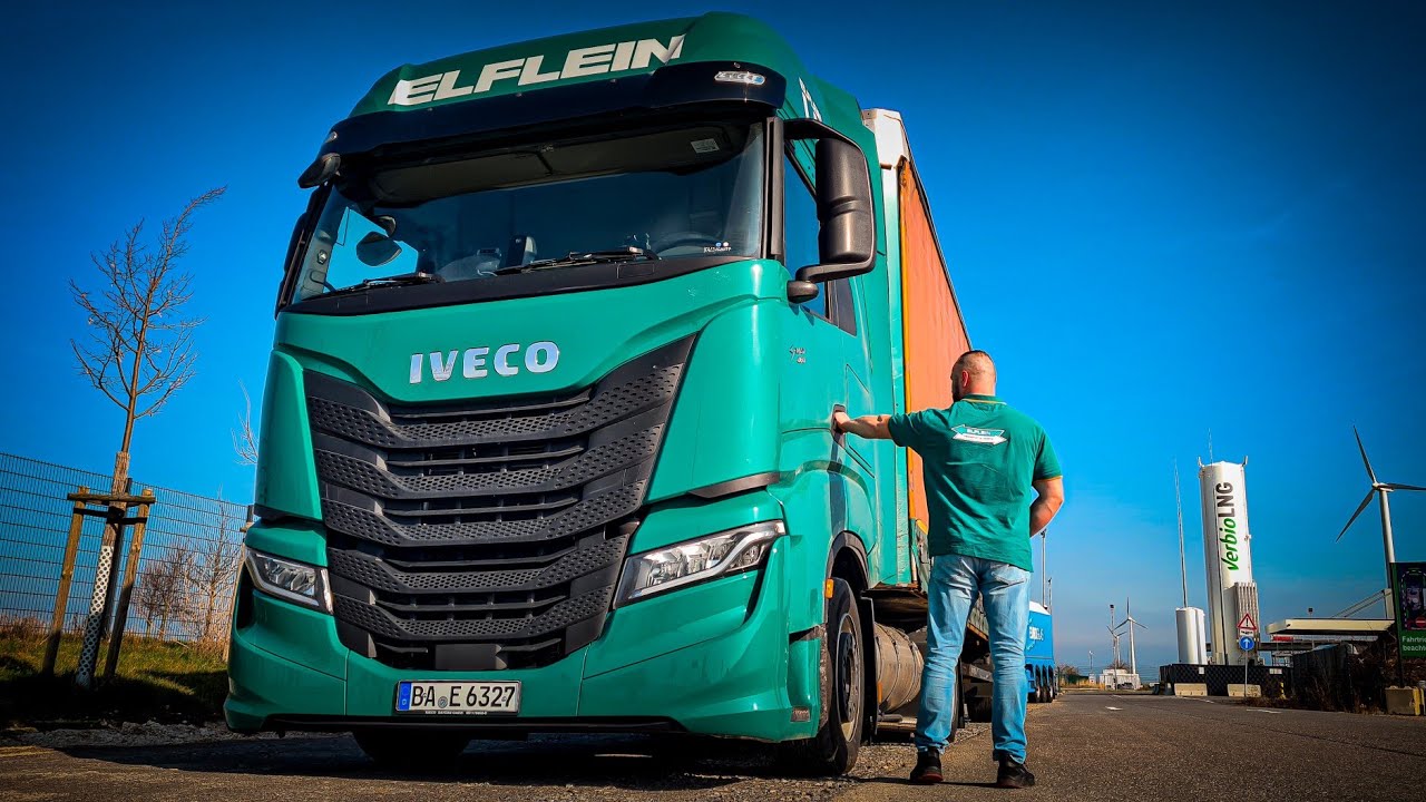 Iveco S-Way 460 LNG!Prima alimentare cu gaz