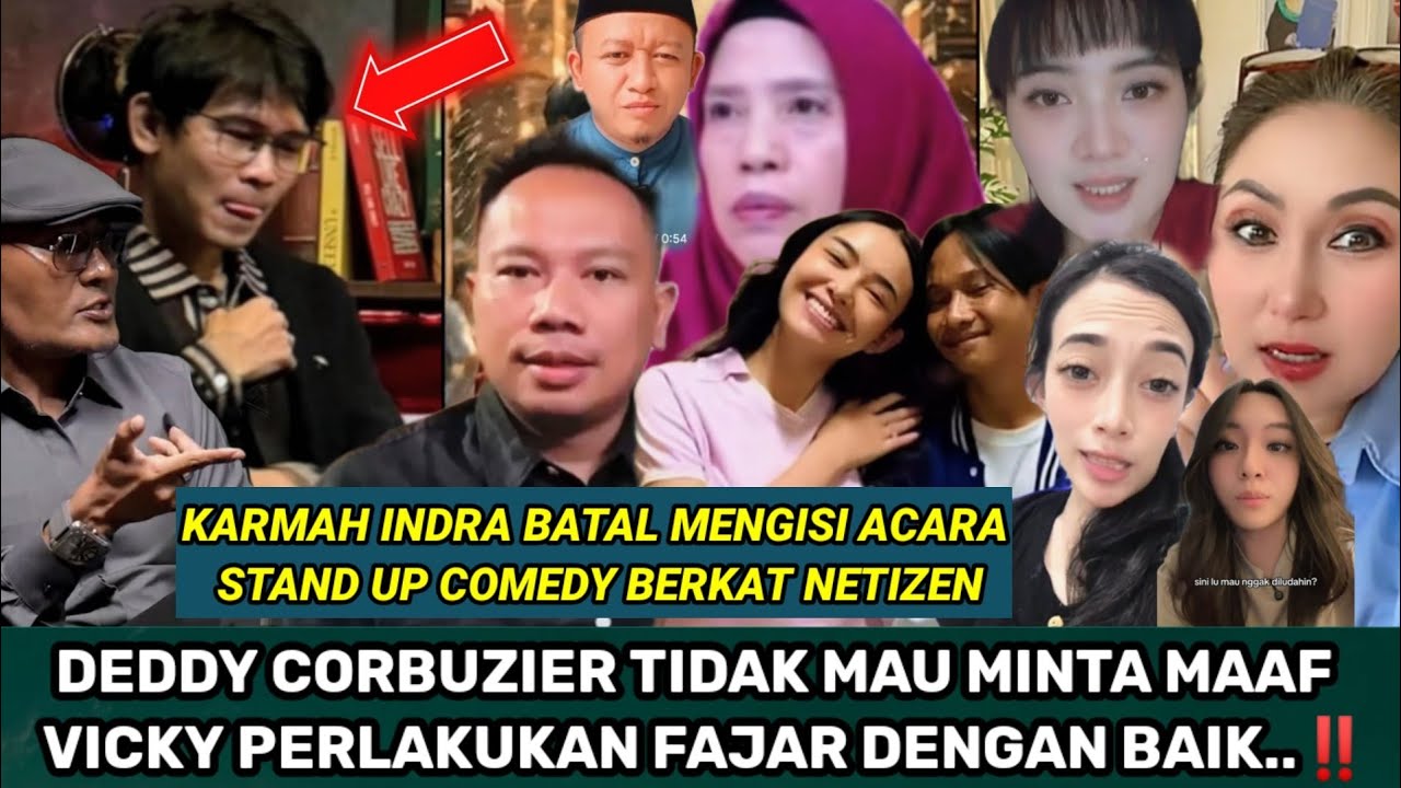 DEDDY CORBUZIER KEMBALI MEMBELA INDRA FIRMAWAN ‼️FICKY PRASTIO KECAM KERAS INDRA FIRMAWAN