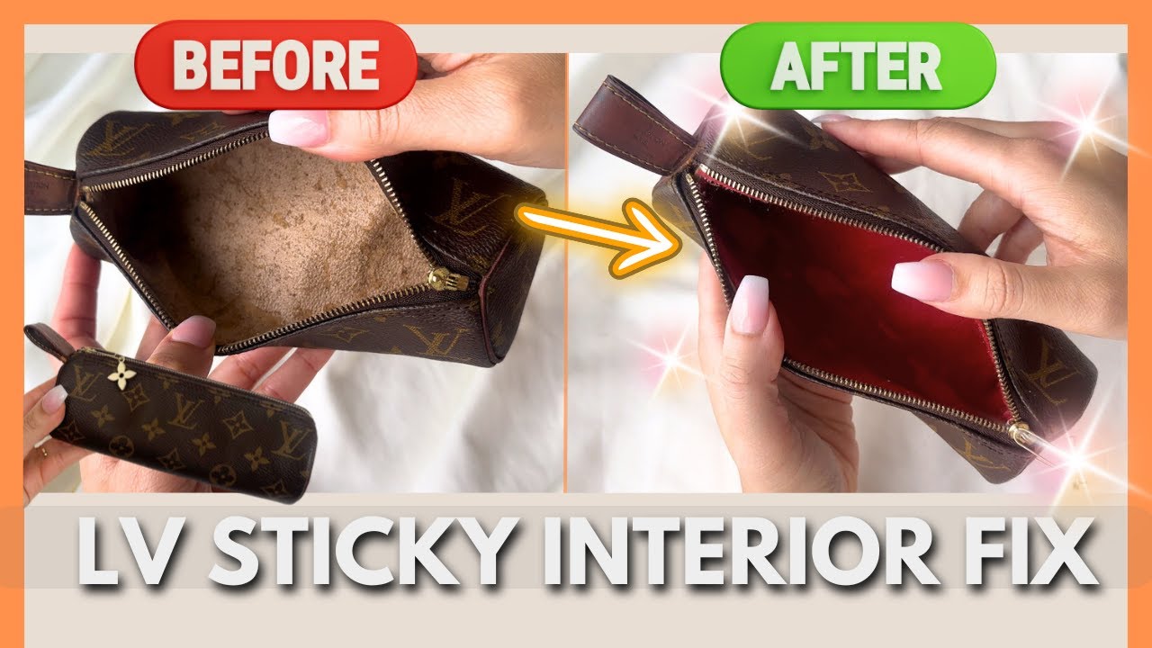 ✅ 1 ПРОСТОЙ СПОСОБ ИСПРАВИТЬ ЛИПКУЮ ОБИВКУ МЕБЕЛИ || РЕМОНТ ОБИВКИ LOUIS VUITTON СВОИМИ РУКАМИ