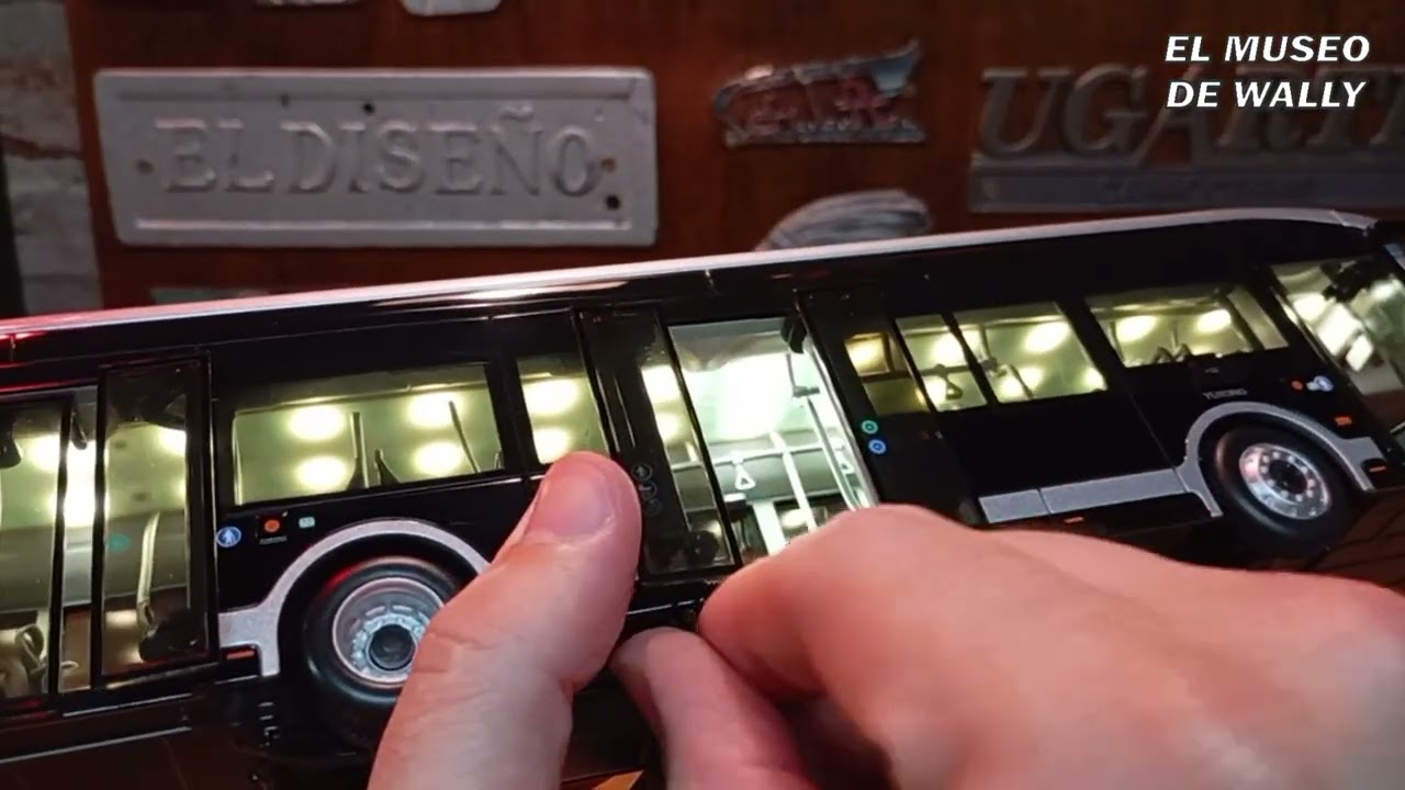 Bus Yutong U12 E (Electrico) escala 1/42 #electricbus #bus #yutong #elmuseodewally 