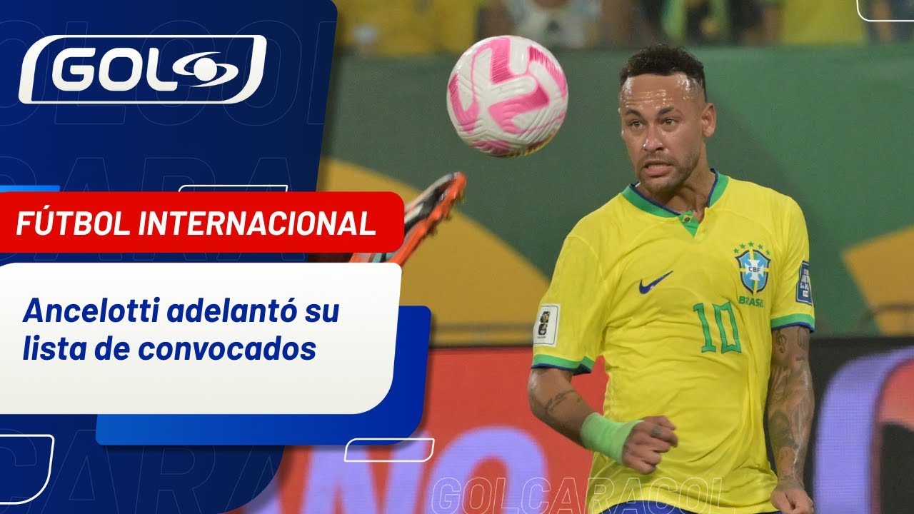 &iquest;NEYMAR ir&aacute; al Mundial 2026? Carlo ANCELOTTI dio la respuesta