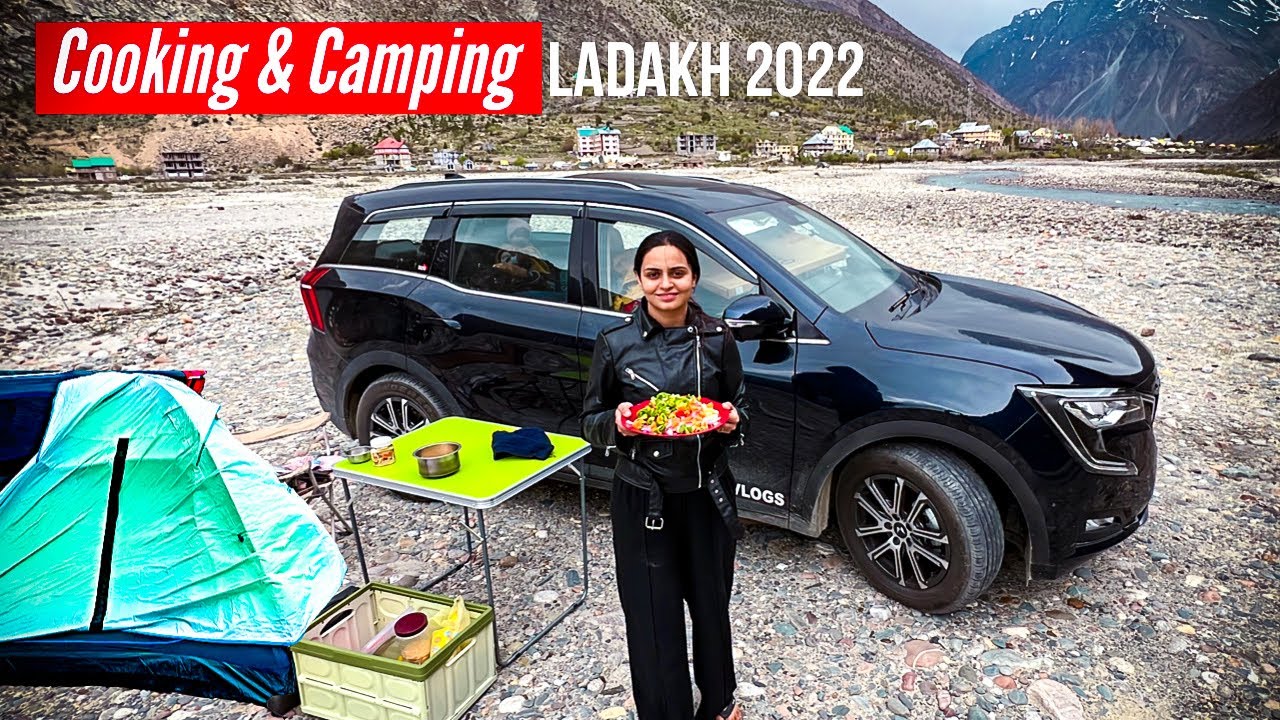 Camping In Jispa | Ladakh with Family in XUV 700 [ EP:03 ]
