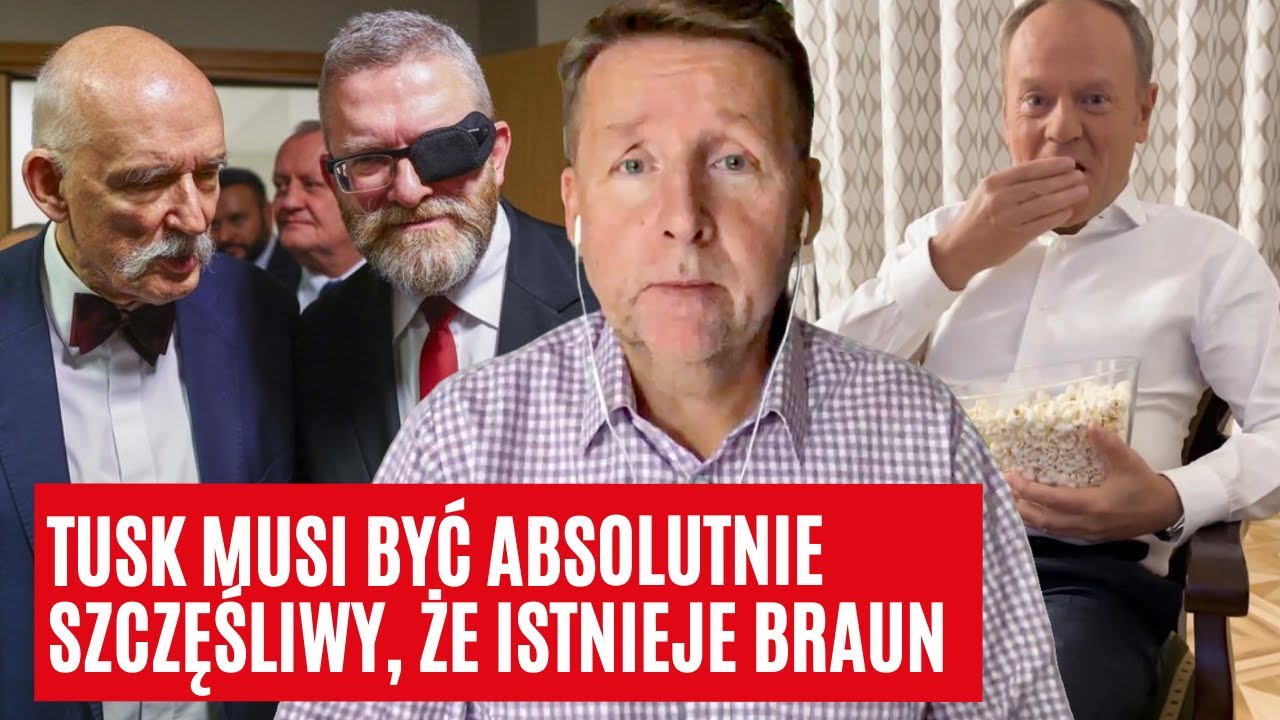 Prof. Marek Migalski o Kamratach Brauna, powodach radości Tuska i poszukiwaniu 