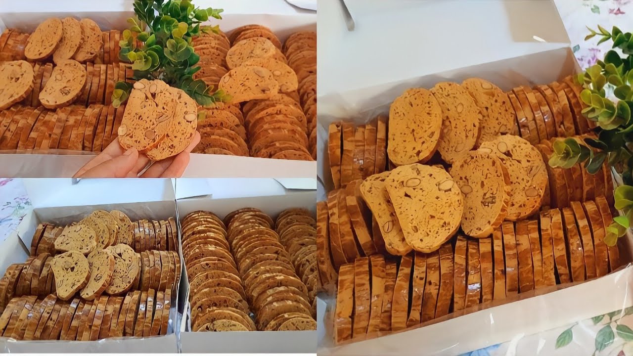 فقاص باللوز والكركاع مقرمش ولذيذ واهم بدون كسور مع جميع اسرار نجاحه مع الكمية والثمن البيع 💰