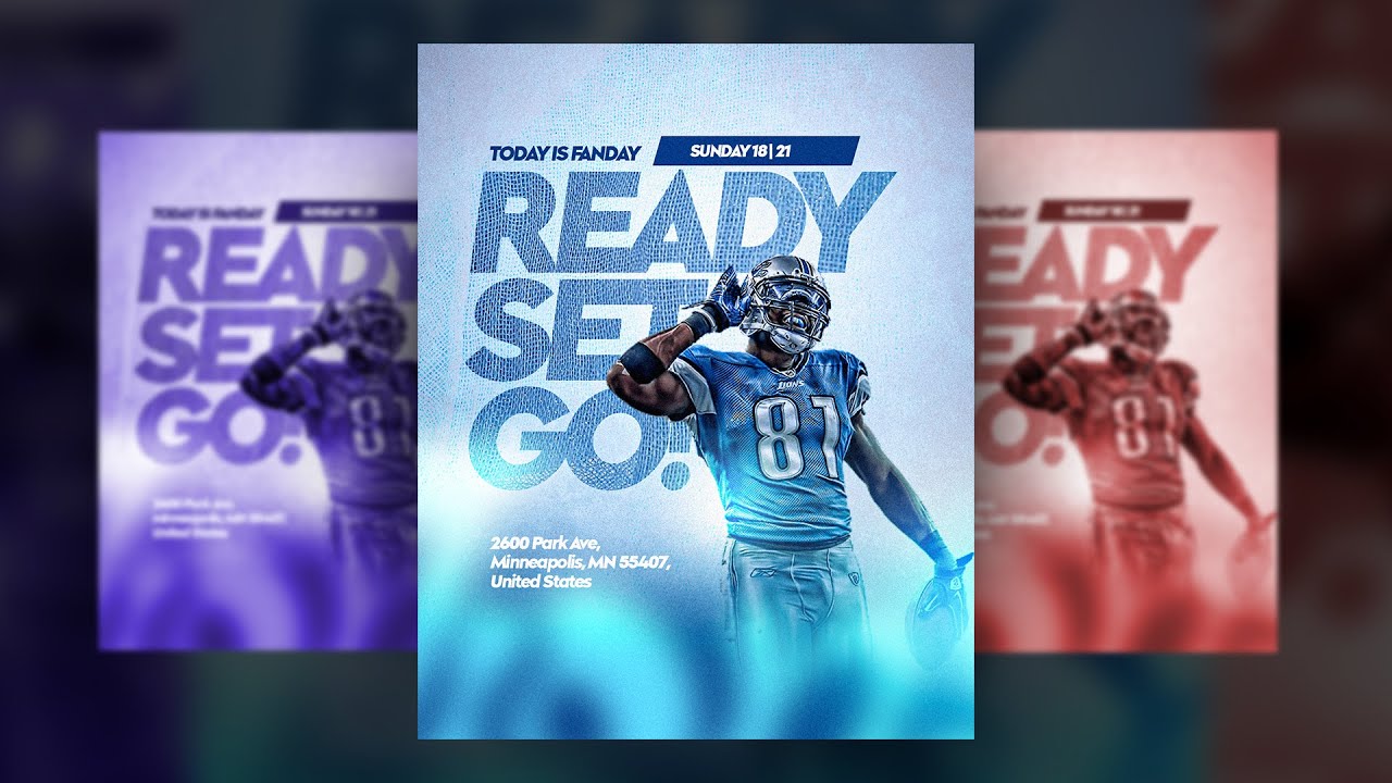 How to create top-notch Sports Posters in Photoshop