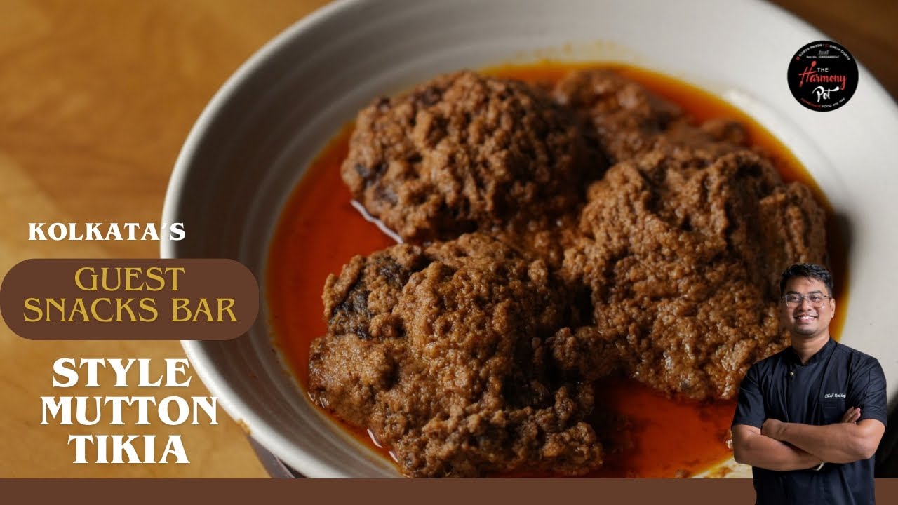 Calcutta Mutton Tikia | Kolkata Restaurant Style Mutton Tikia Recipe | Guest Snacks Bar Mutton Tikia