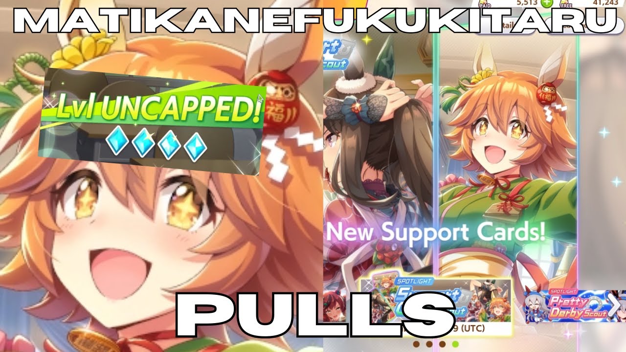 UMA Matikanefukukitaru Speed card Pulls