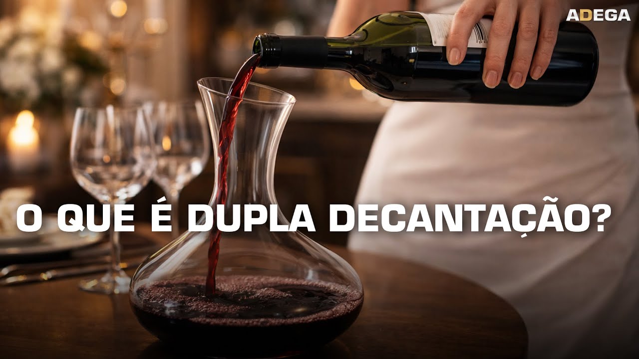 DUPLA DECANTAÇÃO NO VINHO: TÉCNICA, USOS E CUIDADOS
