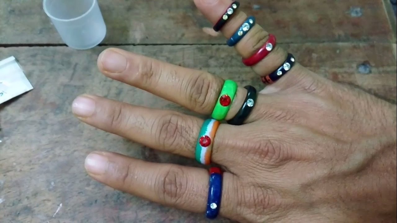 Amazing Handmade Paper Rings Made by Sakhi Gopal Panda