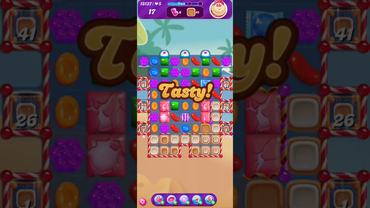 Candy Crush Saga Level 18136 - 18138 (Triple Hard)