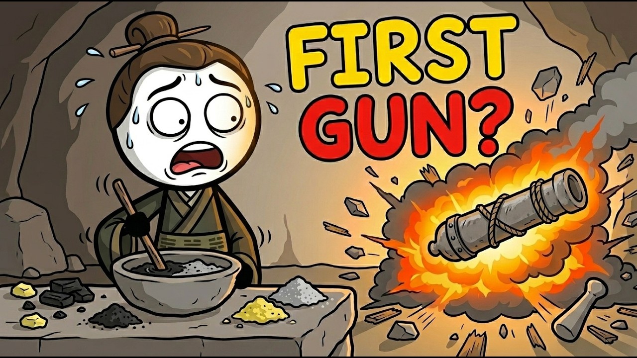 How The First Gun Was Invented By Accident