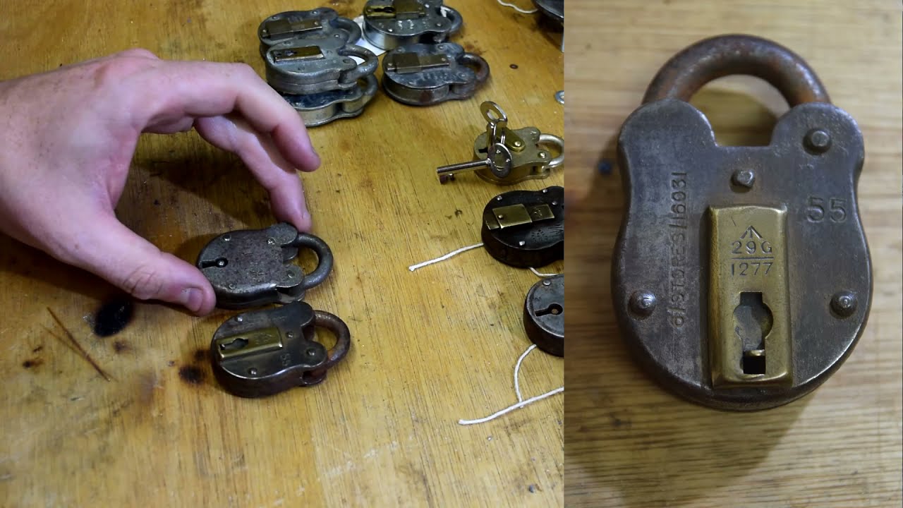British Military Lever Padlocks