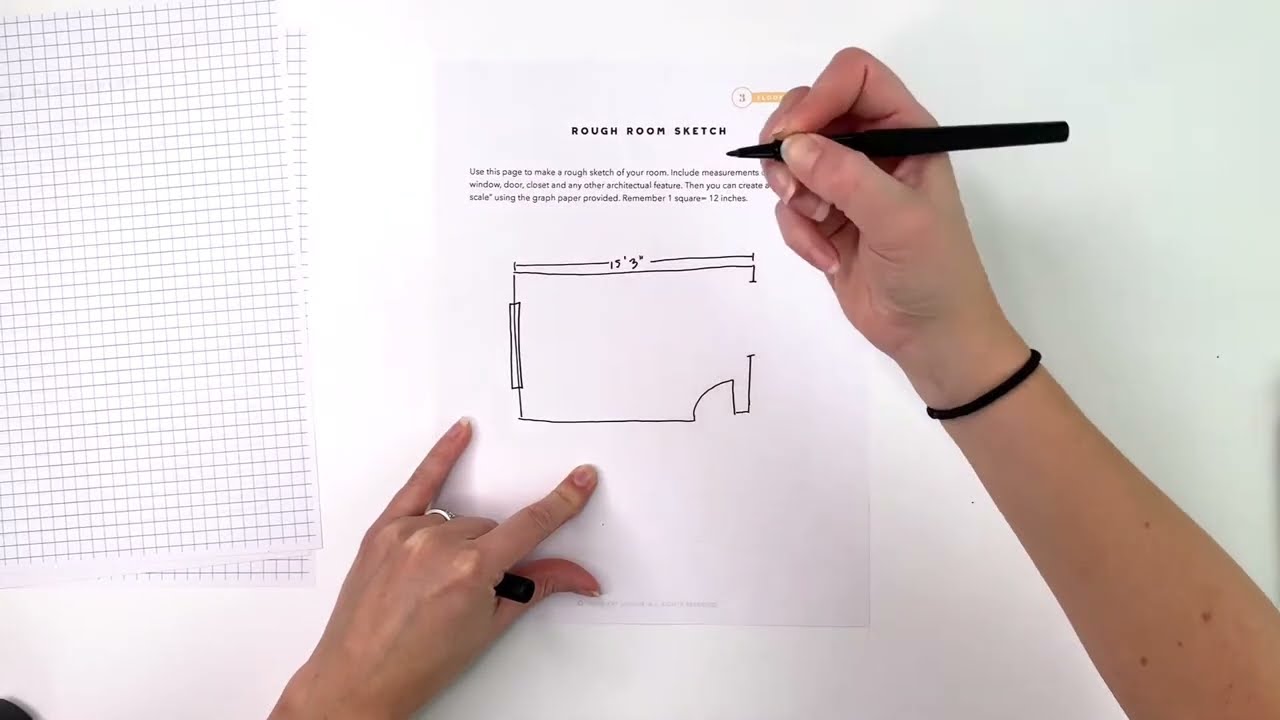 How to draw a Floor Plan to Scale for a food business in Philadelphia