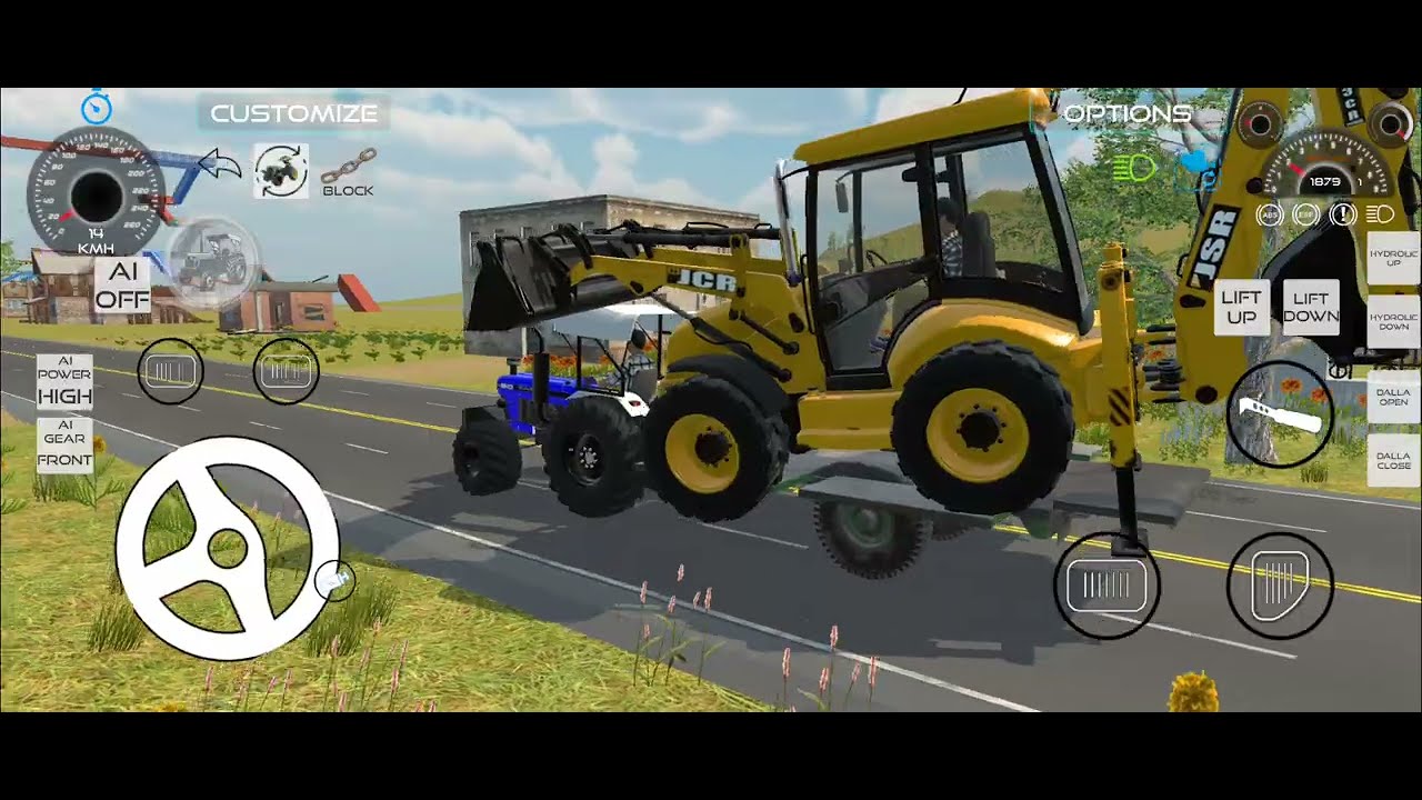 Tractor Loading Jcb Game Offline Game ll Part 04 Shubham Game A to Z #game 