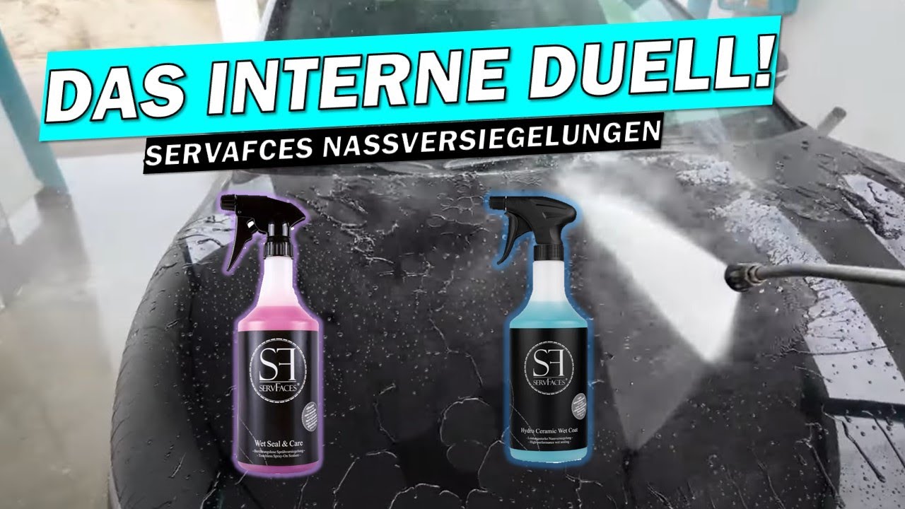 Servfaces Hydro Ceramic Wet Coat vs. Wet Seal & Care Update mit Insektenentferner und Wäsche #2