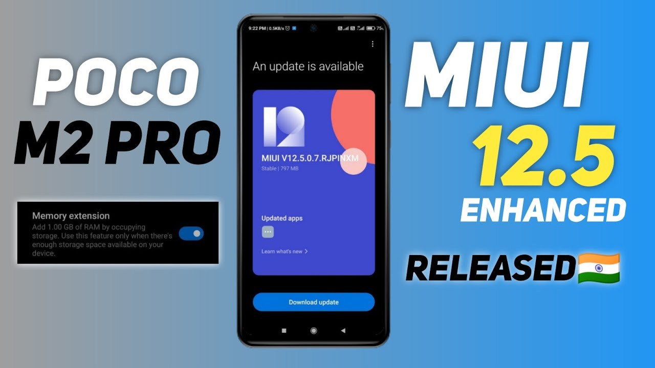 Poco M2 Pro Miui 12.5 Enhanced Edition Update Finally Released | Miui 12.5.0.7 New Update