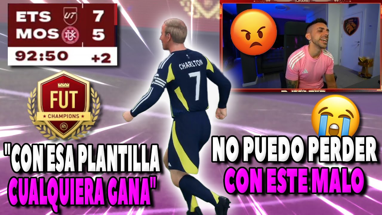 DEFEAT AGAINST A CONE IN FUT CHAMPIONS | DjMaRiiO Crying and Anger FC 26