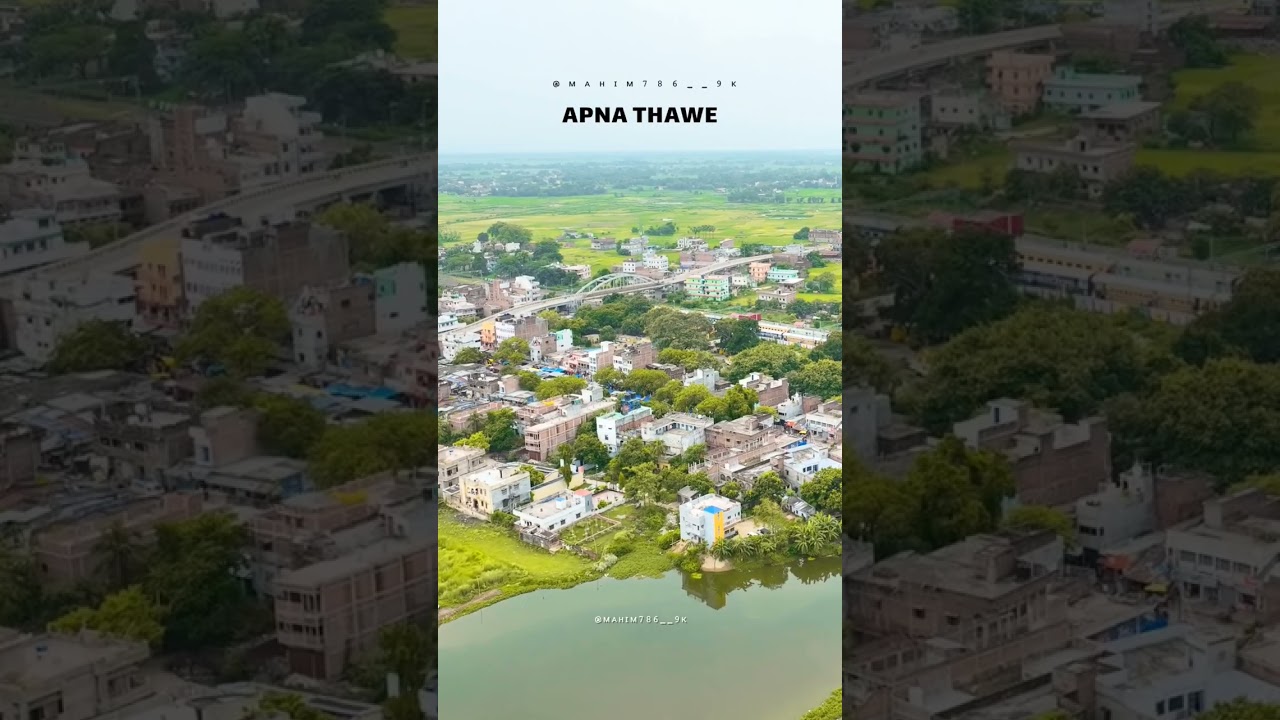 Thawe beautiful looking || by drone
