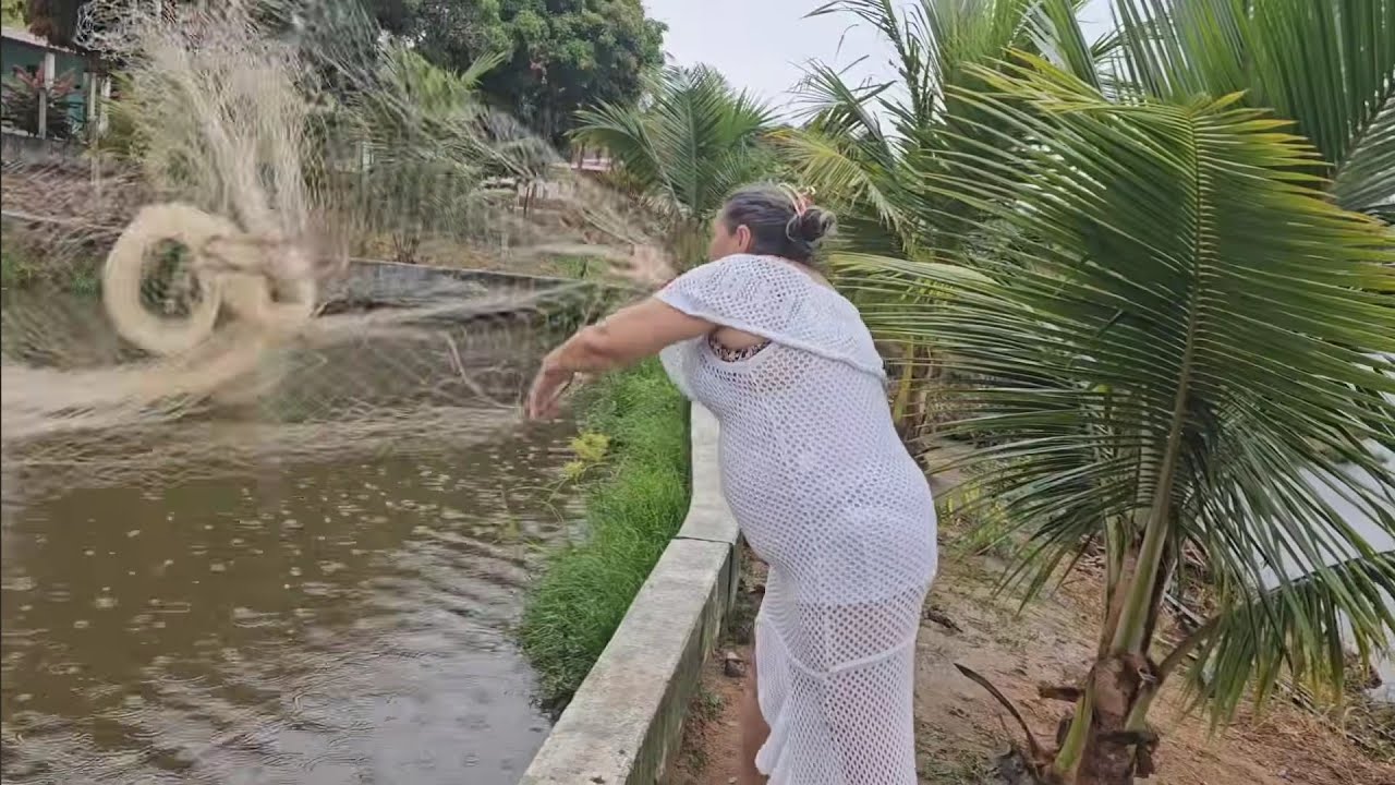 OLHA QUE PESCARIA COM ESSA FAMÍLIA MARAVILHOSA E A CHUVA CHEGOU 