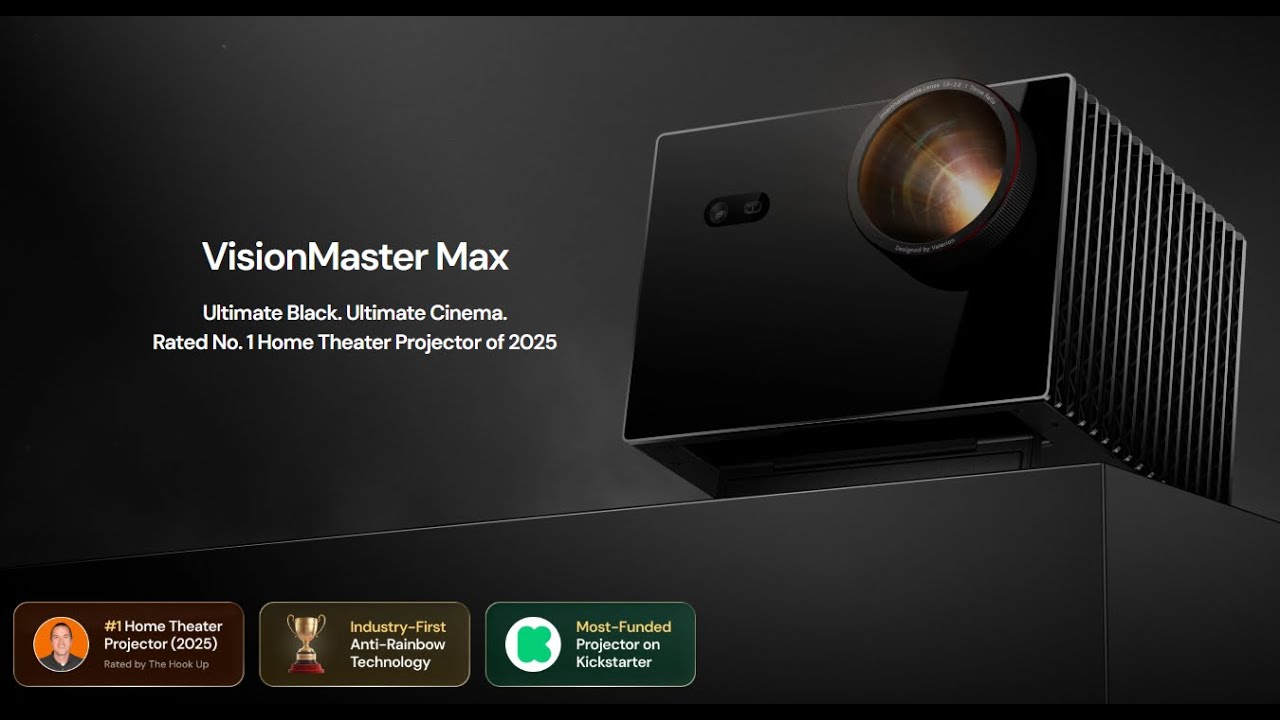 Valerion VisionMaster Max Ultimate Black Ultimate Cinema