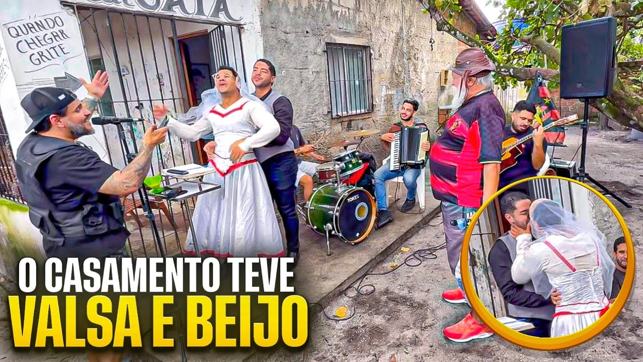 LUIZ DO SOM DANÇOU A VALSA  COM DIDINHO  EM SEU CASAMENTO  |  LUIZ DO SOM 