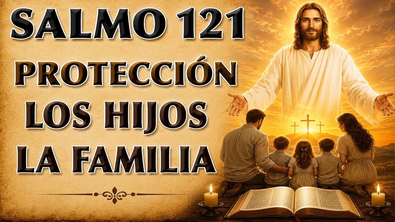 SALMO 121 Y SALMO 91 DE PROTECCIÓN POR LOS HIJOS Y LA FAMILIA