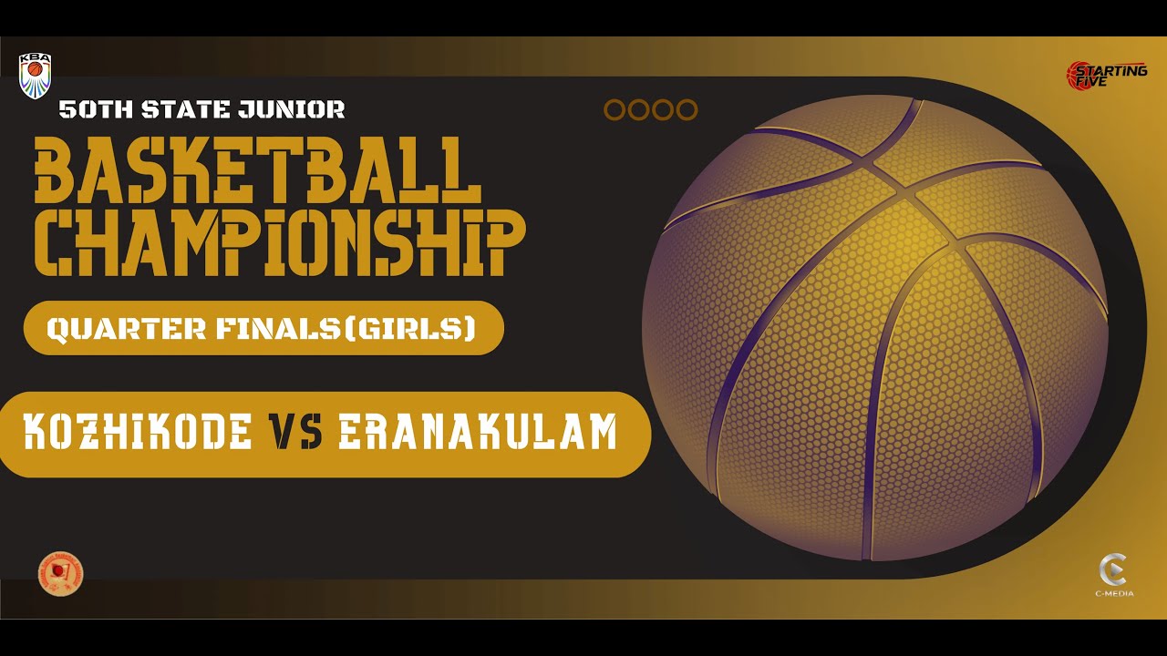 KOZHIKODE VS  ERNAKULAM, QUARTER FINALS, 50TH JUNIOR STATE BASKETBALL FOR MEN AND WOMAN 2026