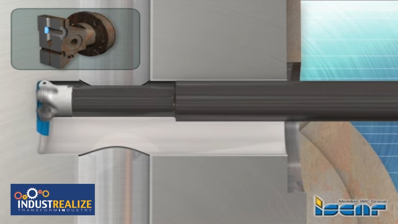 ISCAR INDUSTREALIZE - Oil and Gas - Wellheads - Rough Helical Interpolation