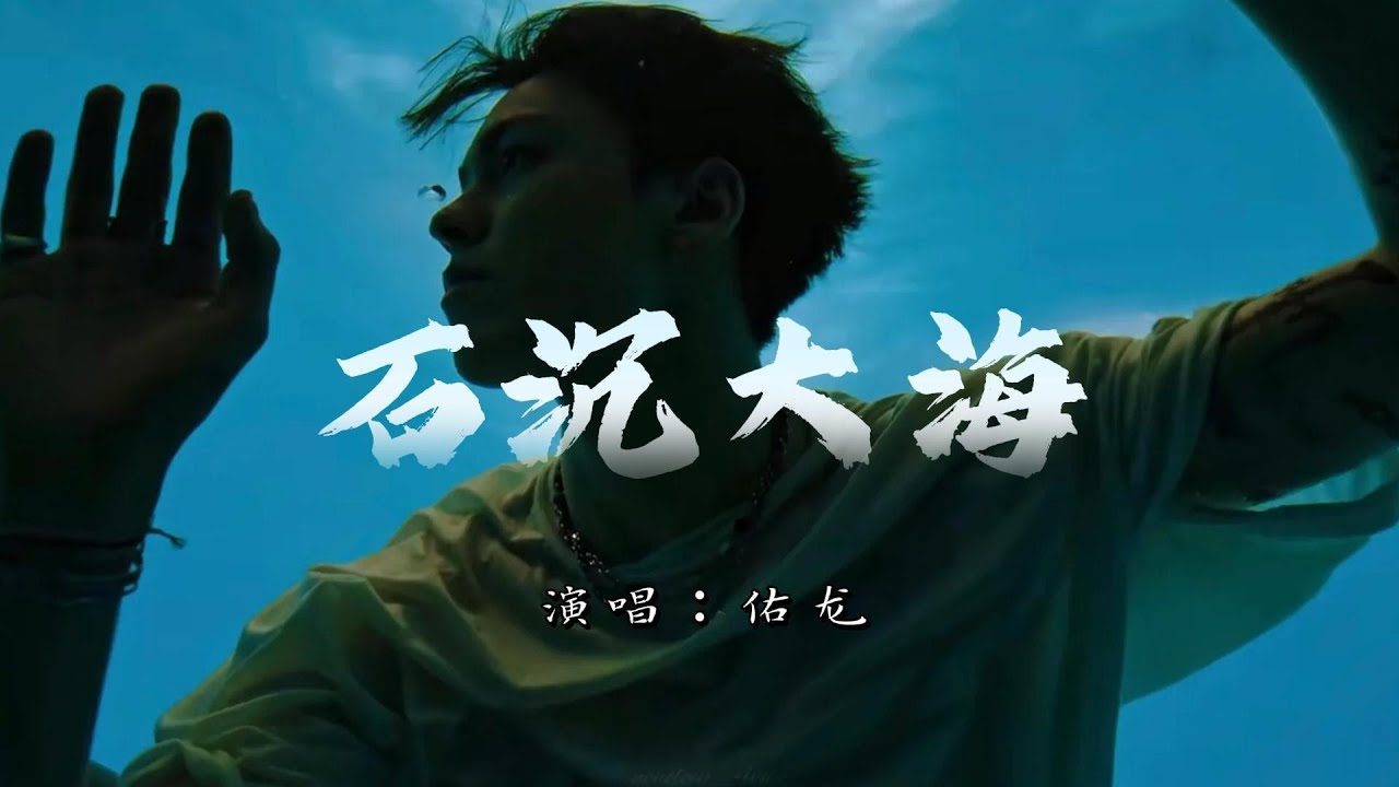佑龙 - 石沉大海『我们相识人海 牵手人海，却终将要把你归还于人海，是命运的安排 还是你从没有过爱，需要我用一生去猜』『动态歌词MV』