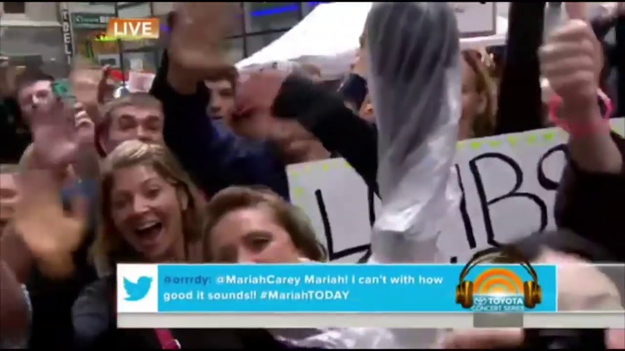 [Mic Feed] Mariah Carey - Touch My Body (Live At The Today Show)