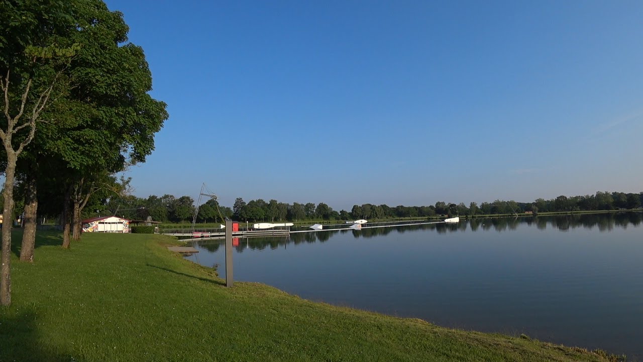 Campingplatz +Wakepark - Tunisee Freiburg- Hochdorf, Baden-Württemberg,