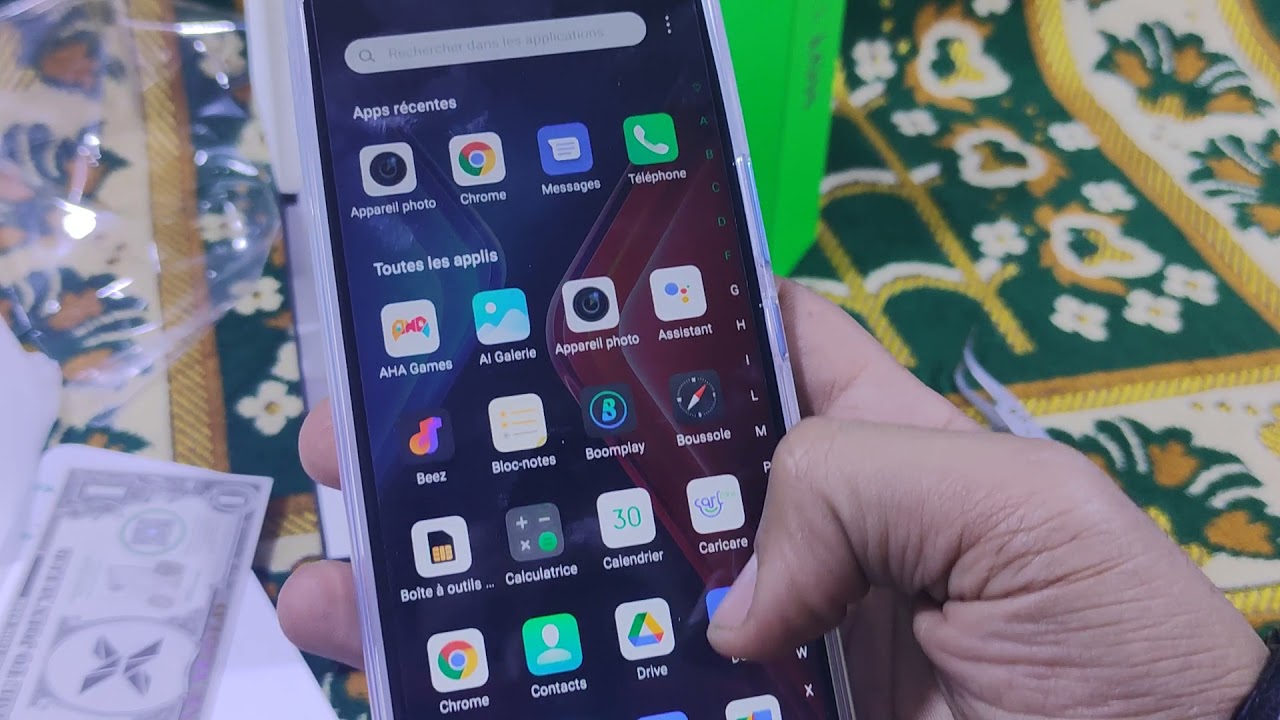 فتح علبة الهاتف الجديد من إنفينكس infinix hot 11