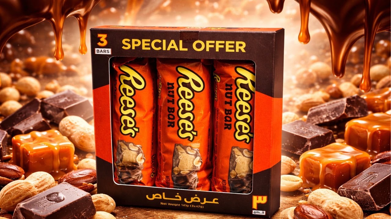 Является ли батончик Reese's Nut Bar лучшим шоколадным перекусом на свете? 🍫🧡