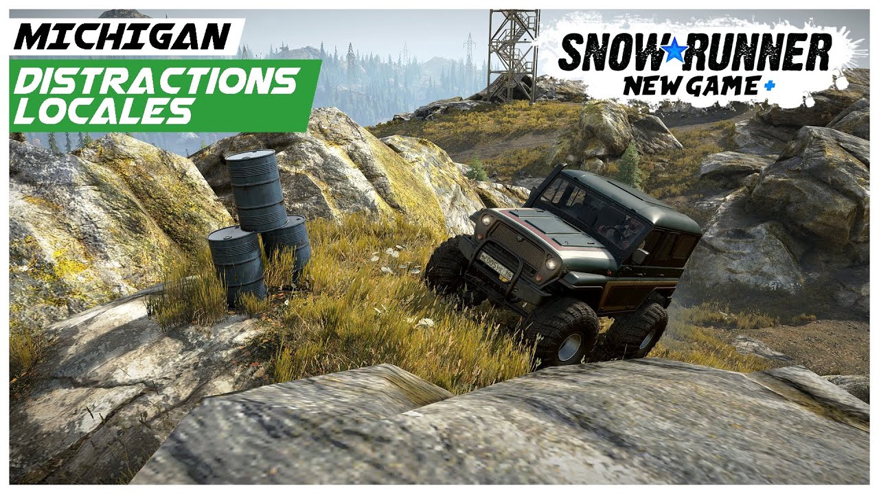 Michigan - Distractions locales - Snowrunner NG+ #16 Serie X
