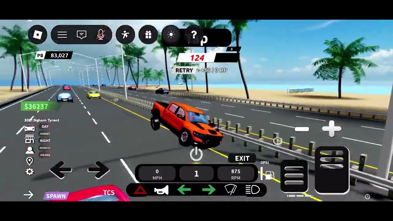 Cutting up in the trx gone wrong!!! ZL1 came in clutch
