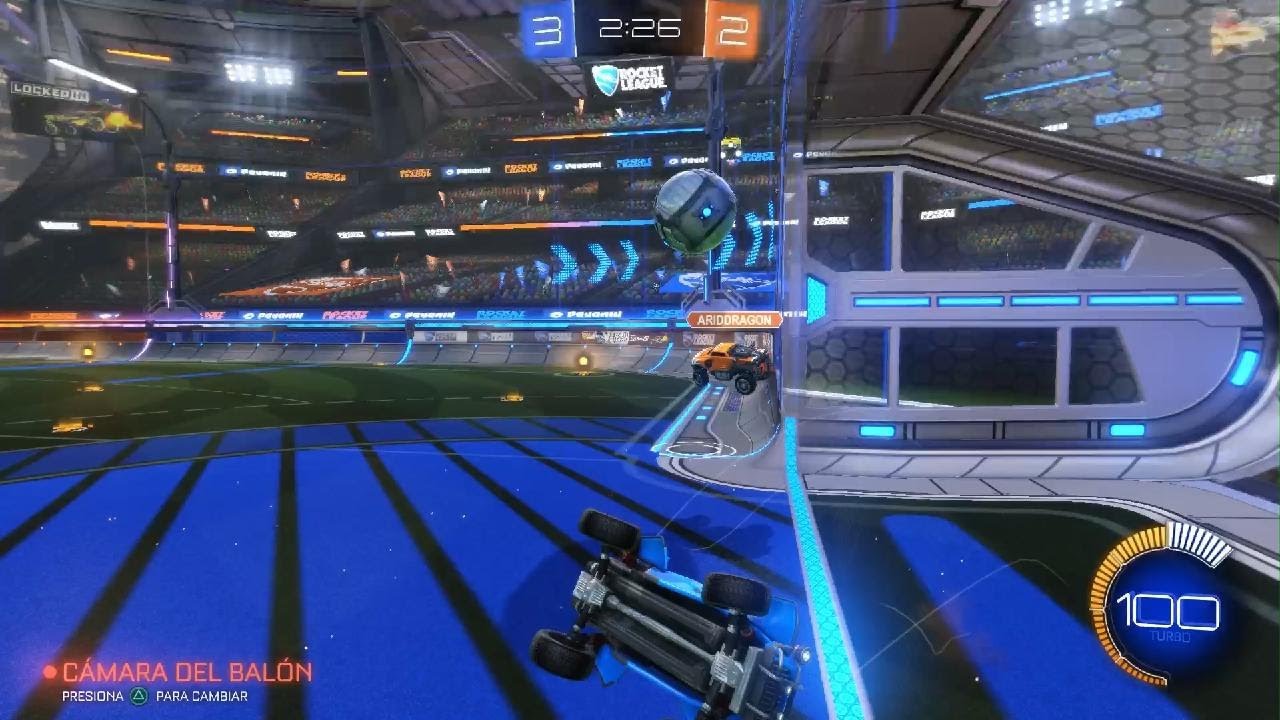 jugando Rocket League