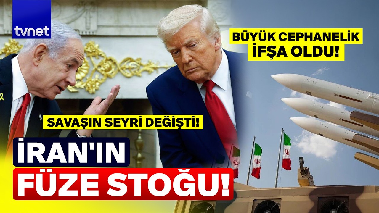 İRAN YEMEMİŞ İÇMEMİŞ FÜZE SAKLAMIŞ! İsrail ve ABD ne kadar dayanacak?