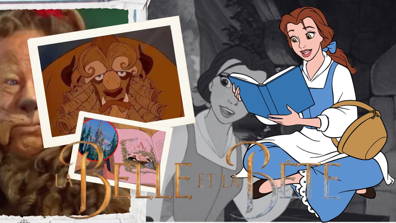 Hidden mickey la belle et la bête