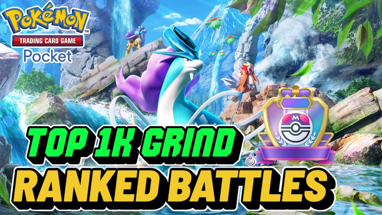 TOP 1,000 GRIND! Master Ball Rank Battles + Deck Building | Pok&eacute;mon TCG Pocket