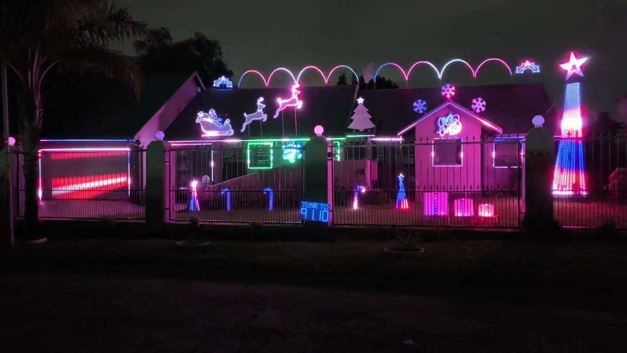 Xlights - Carol of the Bells - Lights on Rohrs - South Africa - 2025