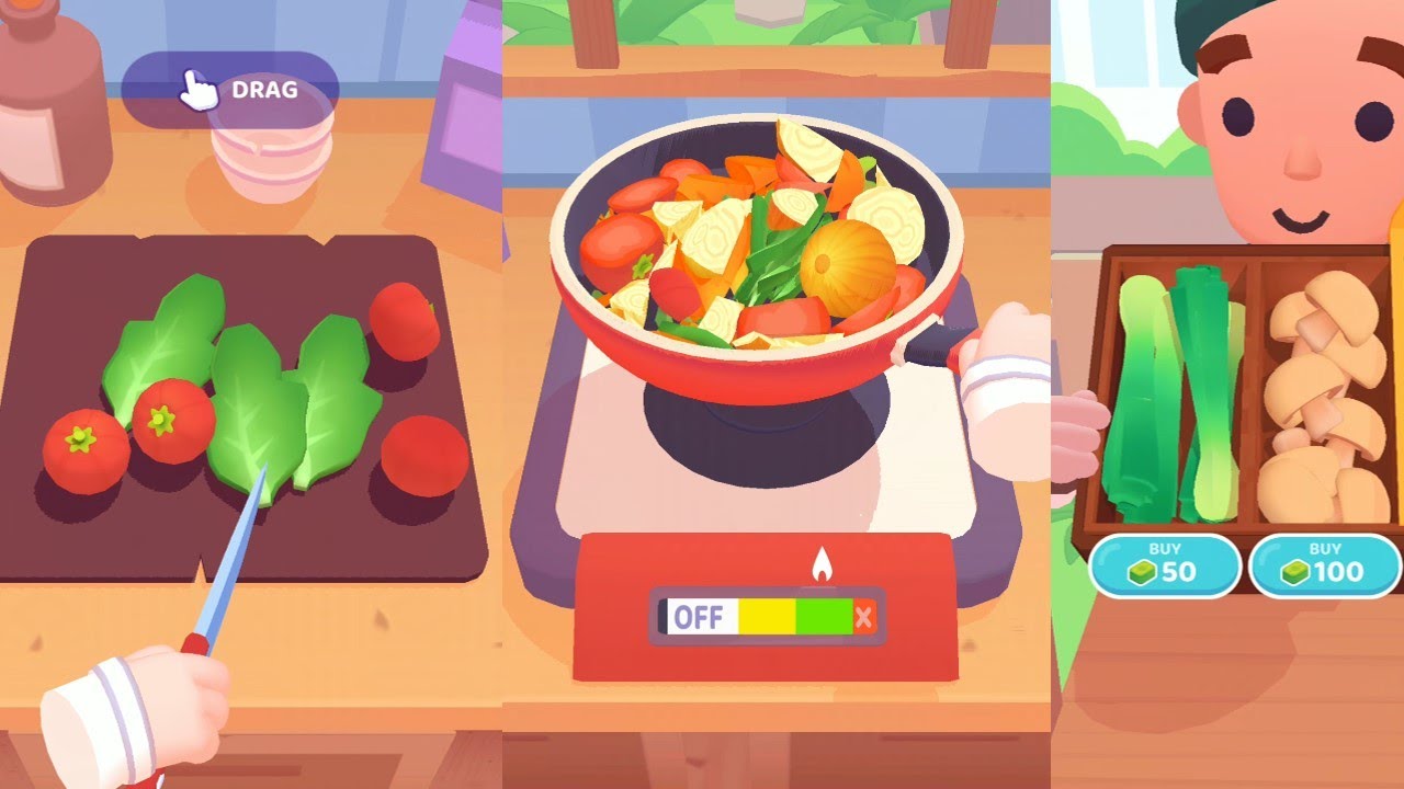 The Cook Gameplay  - A Cooking Game!