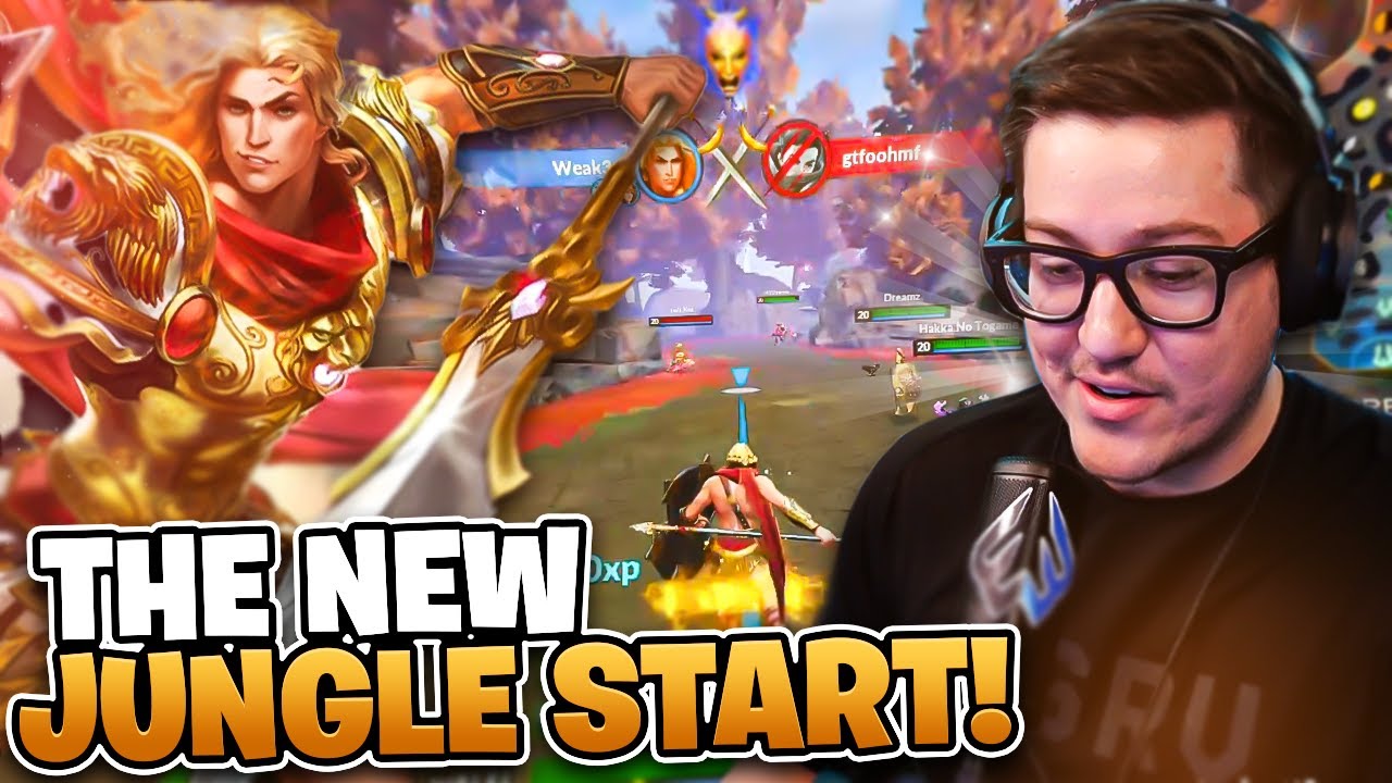 НОВЫЙ СТАРТ ДЖУНГЛЕЙ - Achilles Jungle Smite 2